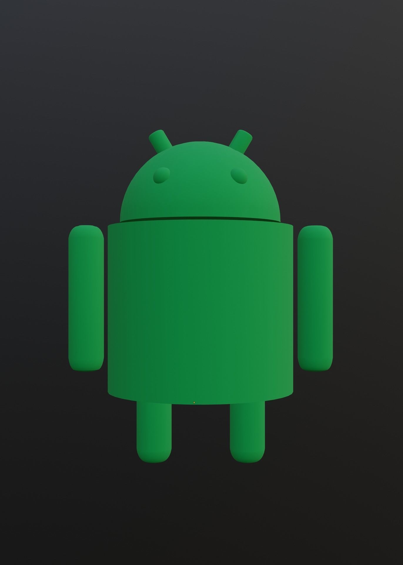 Android Robo Logo 3D model_4