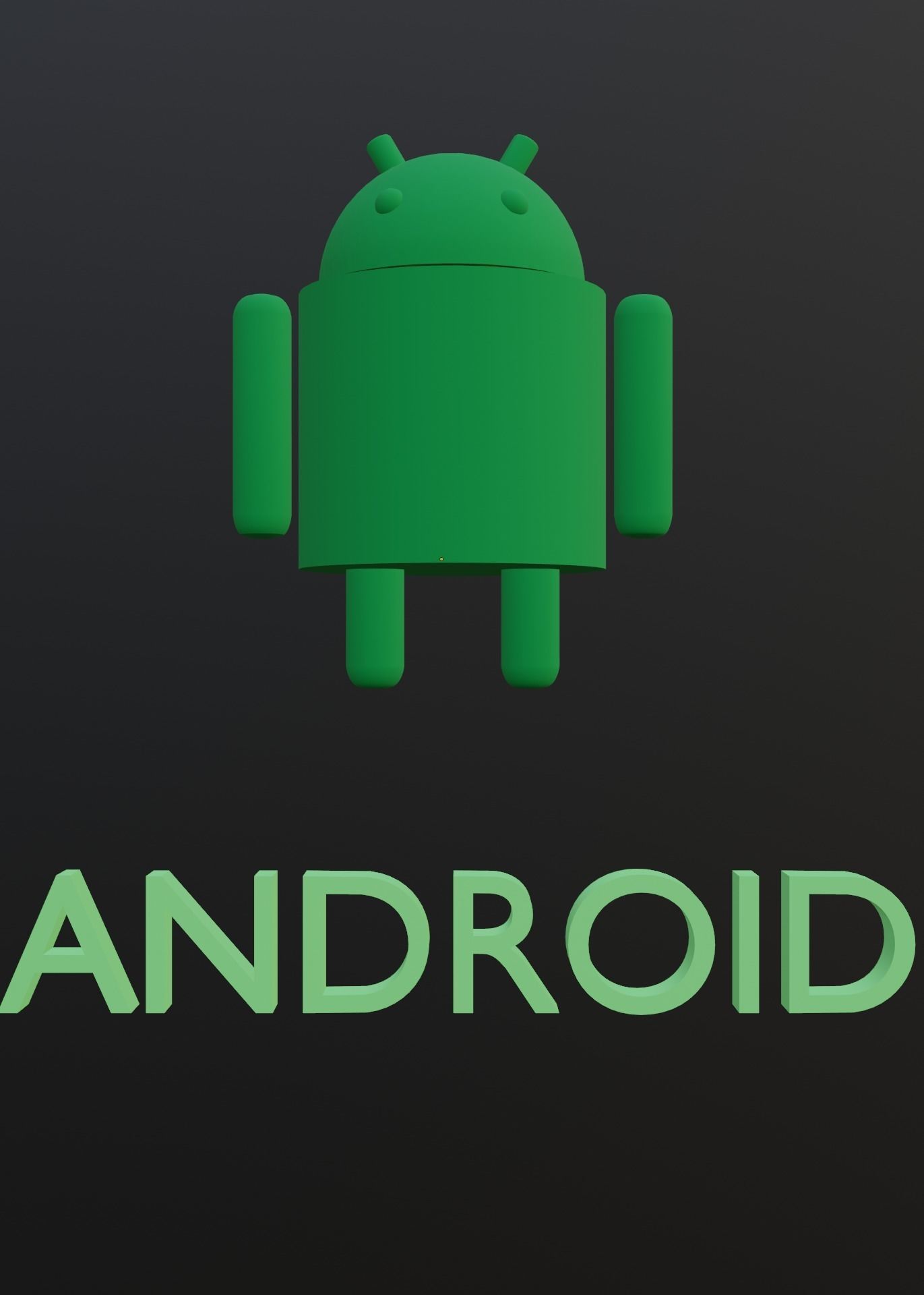 Android Robo Logo 3D model_5