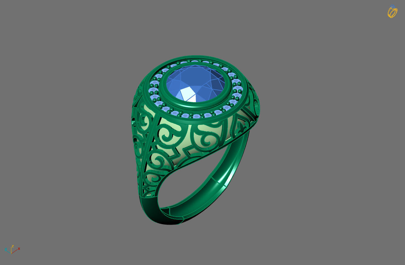 STL 3DM Gents Rings Ready Models Mens Rings 3D print model 3D print model_1