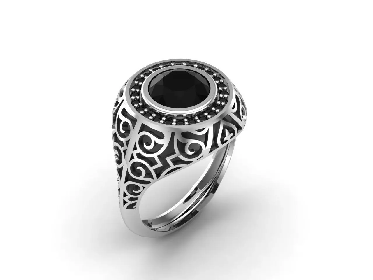 STL 3DM Gents Rings Ready Models Mens Rings 3D print model 3D print model_0