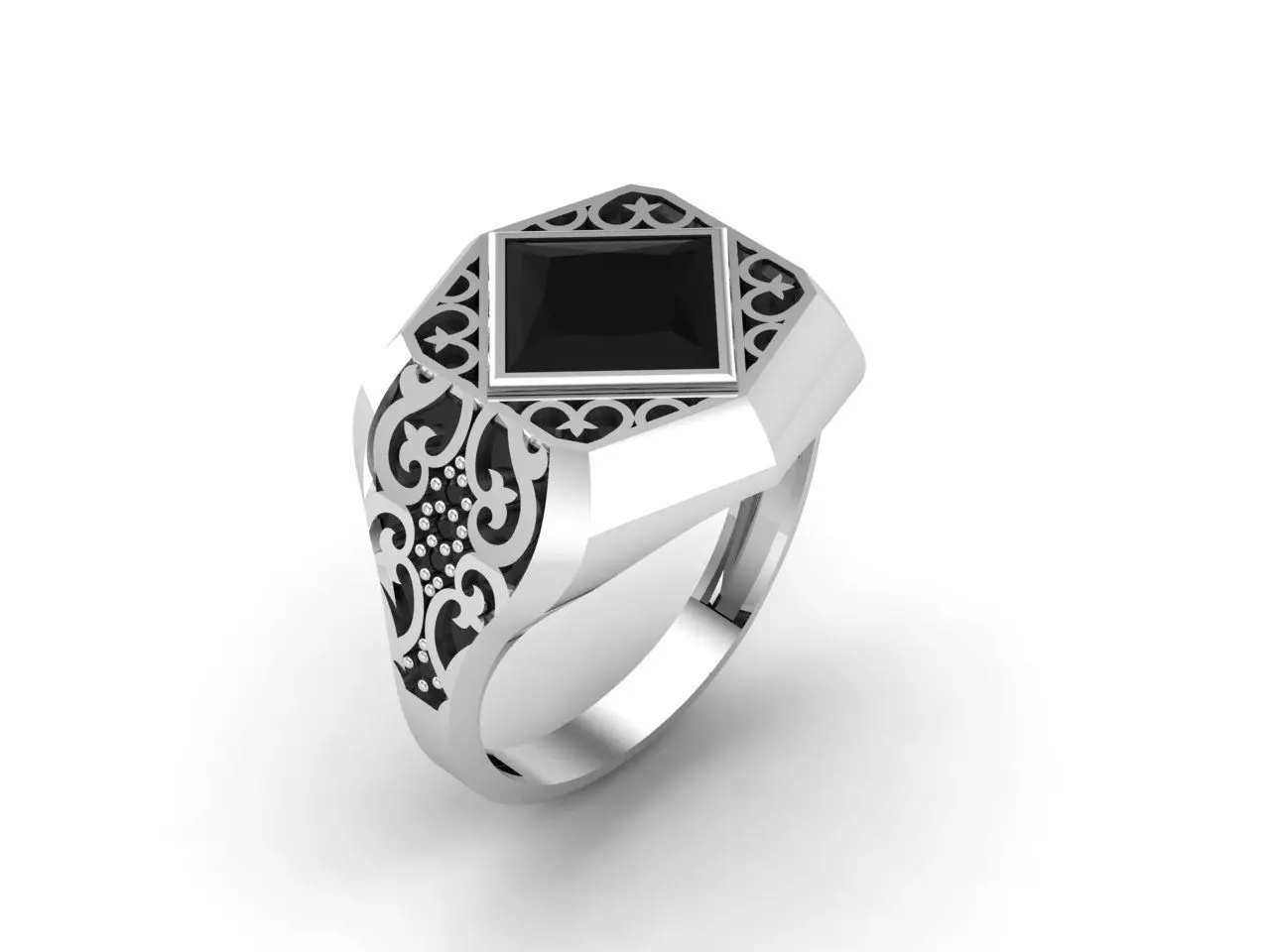 STL 3DM Gents Rings Ready Models Mens Rings 3D print model 3D print model_0