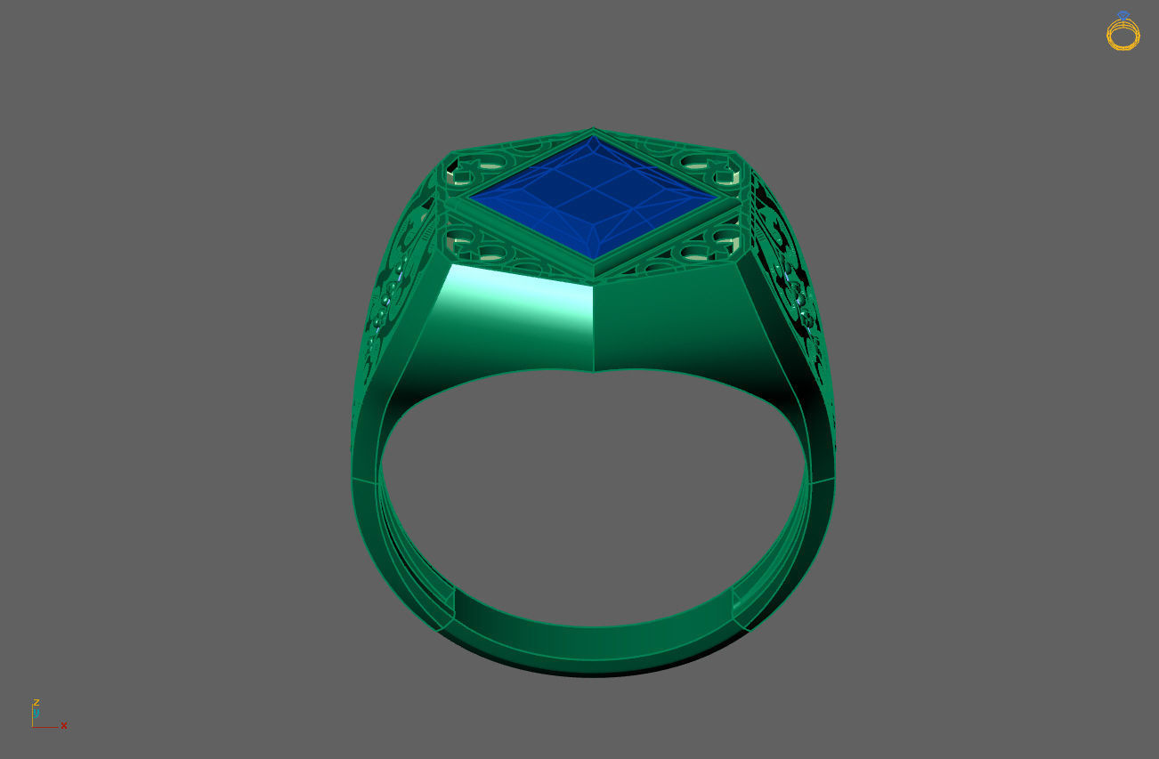 STL 3DM Gents Rings Ready Models Mens Rings 3D print model 3D print model_3