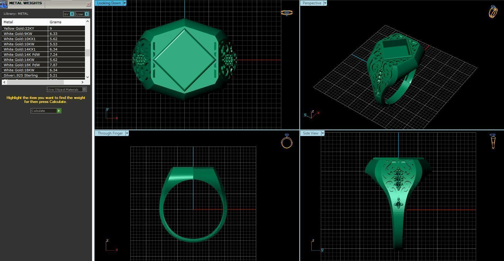 STL 3DM Gents Rings Ready Models Mens Rings 3D print model 3D print model_5