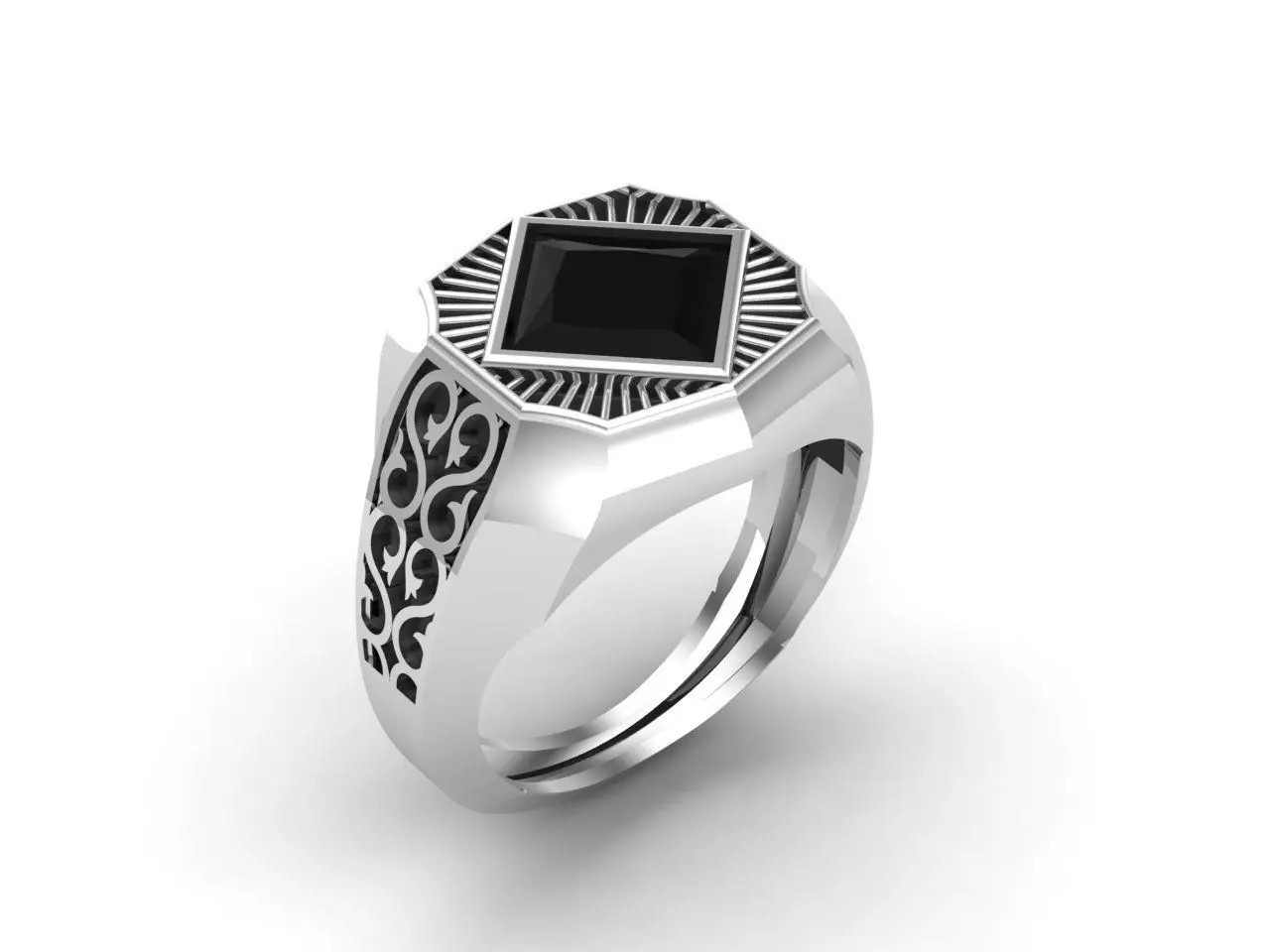 STL 3DM Gents Rings Ready Models Mens Rings 3D print model 3D print model_0