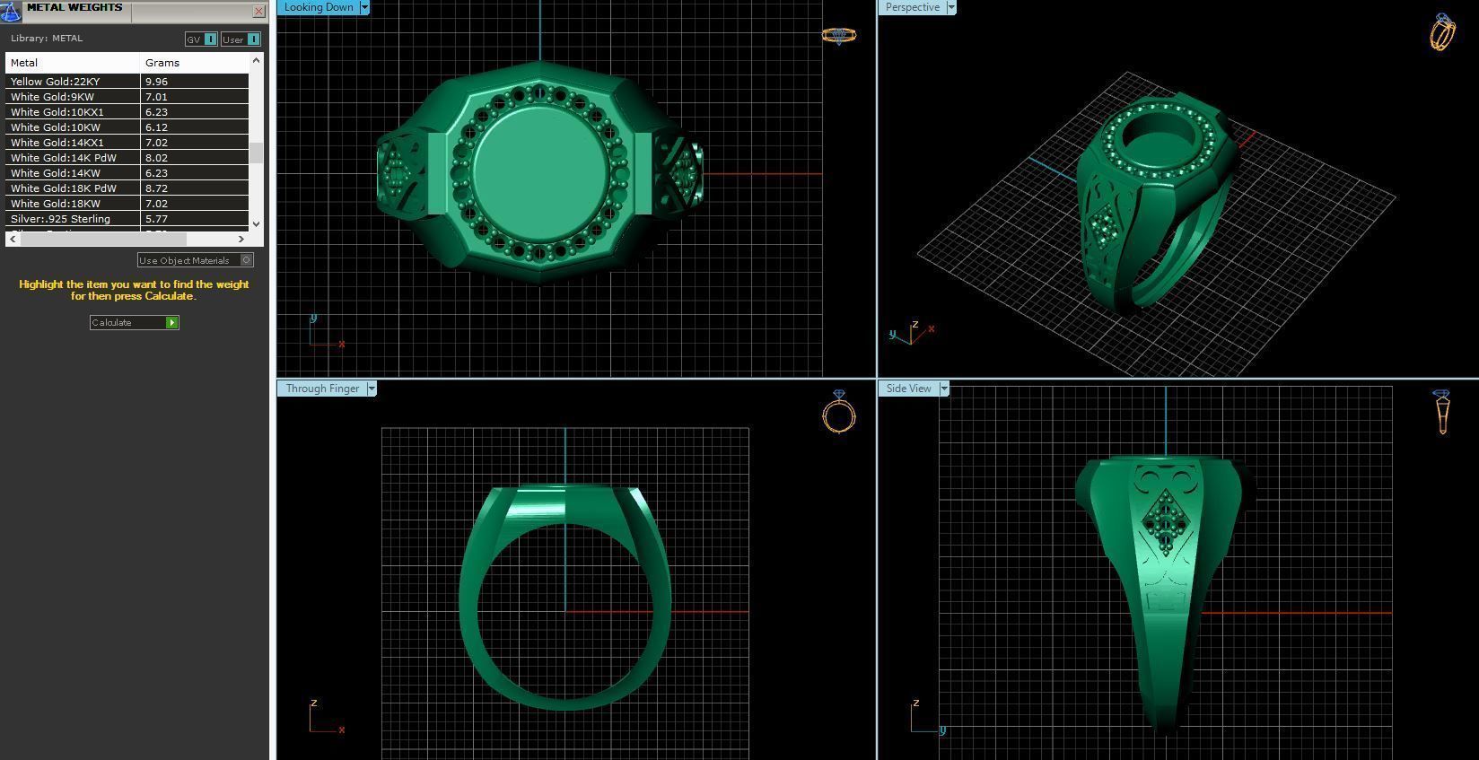 STL 3DM Gents Rings Ready Models Mens Rings 3D print model 3D print model_5