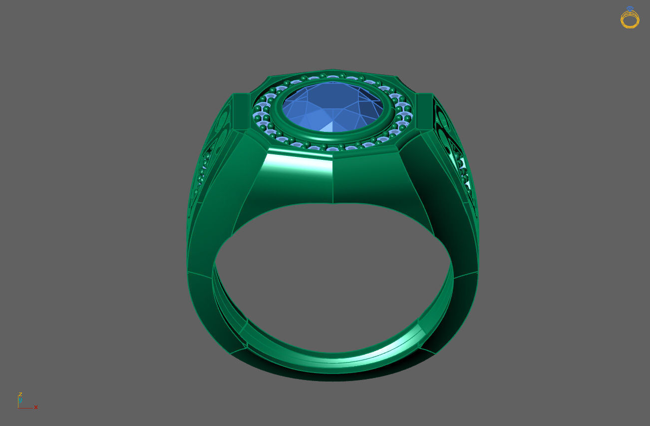 STL 3DM Gents Rings Ready Models Mens Rings 3D print model 3D print model_3