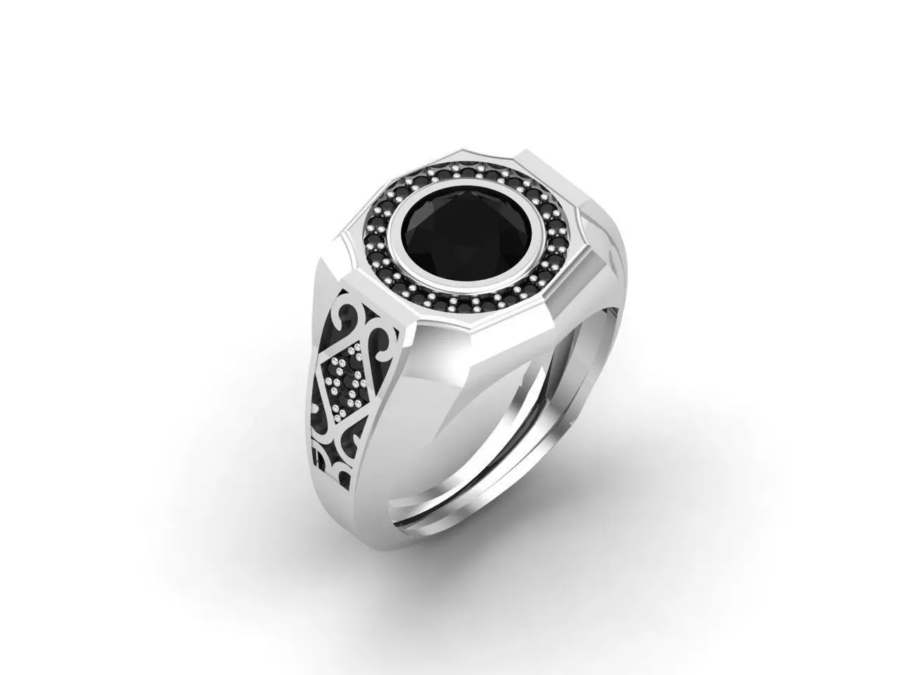 STL 3DM Gents Rings Ready Models Mens Rings 3D print model 3D print model_0