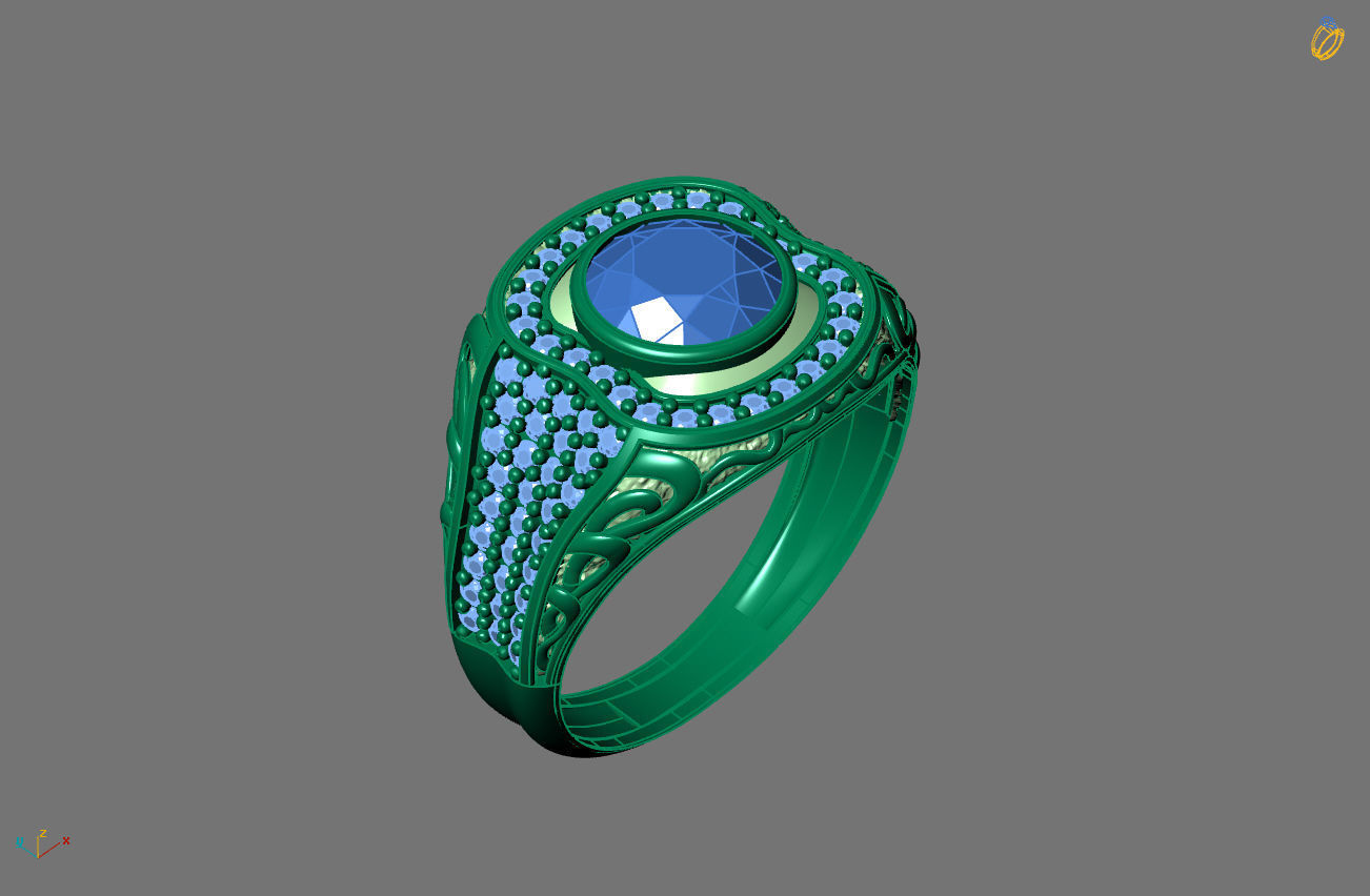 STL 3DM Gents Rings Ready Models Mens Rings 3D print model 3D print model_1