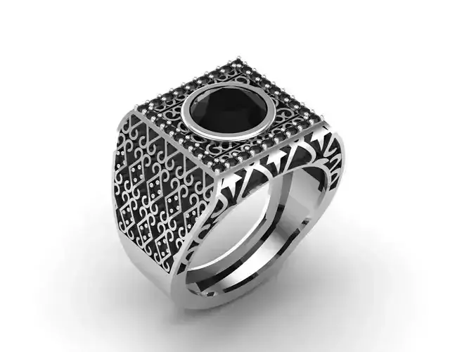 STL 3DM Gents Rings Ready Models Mens Rings 3D print model