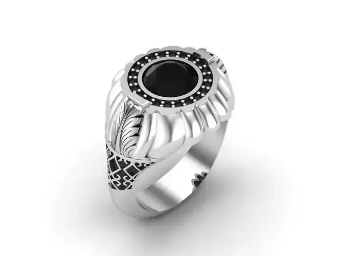 STL 3DM Gents Rings Ready Models Mens Rings 3D print model