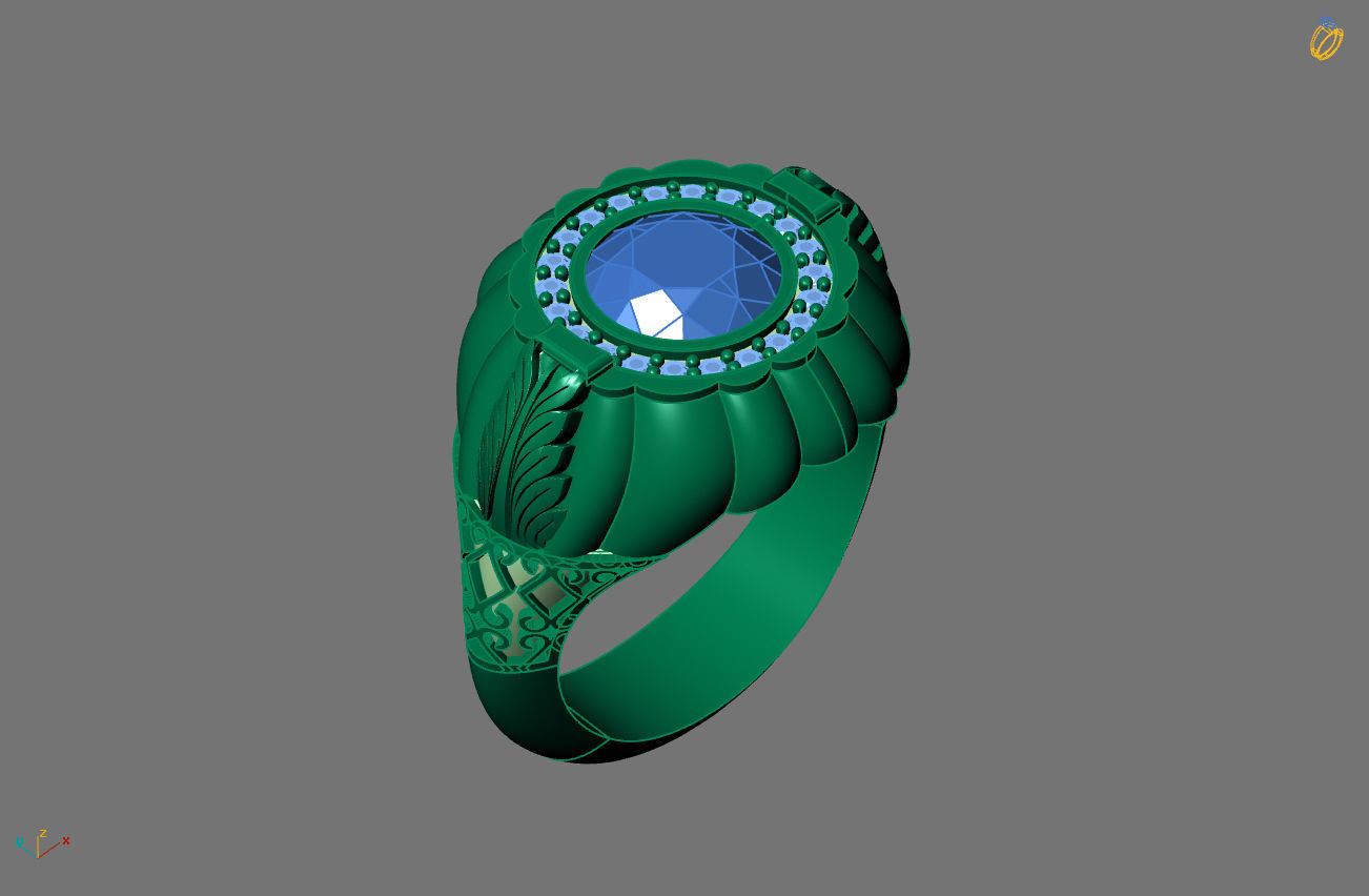 STL 3DM Gents Rings Ready Models Mens Rings 3D print model 3D print model_1
