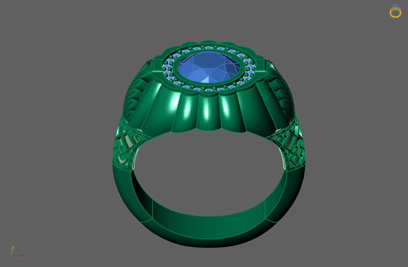 STL 3DM Gents Rings Ready Models Mens Rings 3D print model 3D print model_3