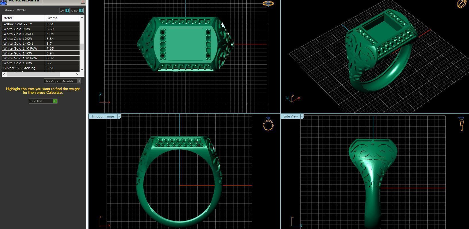 STL 3DM Gents Rings Ready Models Mens Rings 3D print model 3D print model_5