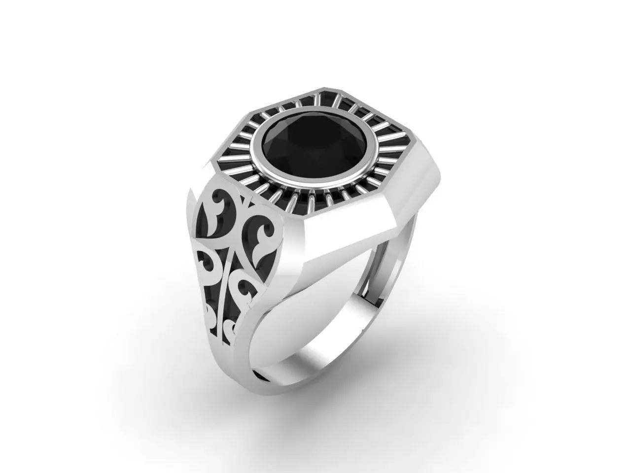 STL 3DM Gents Rings Ready Models Mens Rings 3D print model 3D print model_0