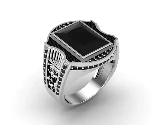 STL 3DM Gents Rings Ready Models Mens Rings 3D print model 3D print model