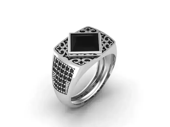 STL 3DM Gents Rings Ready Models Mens Rings 3D print model 3D print model