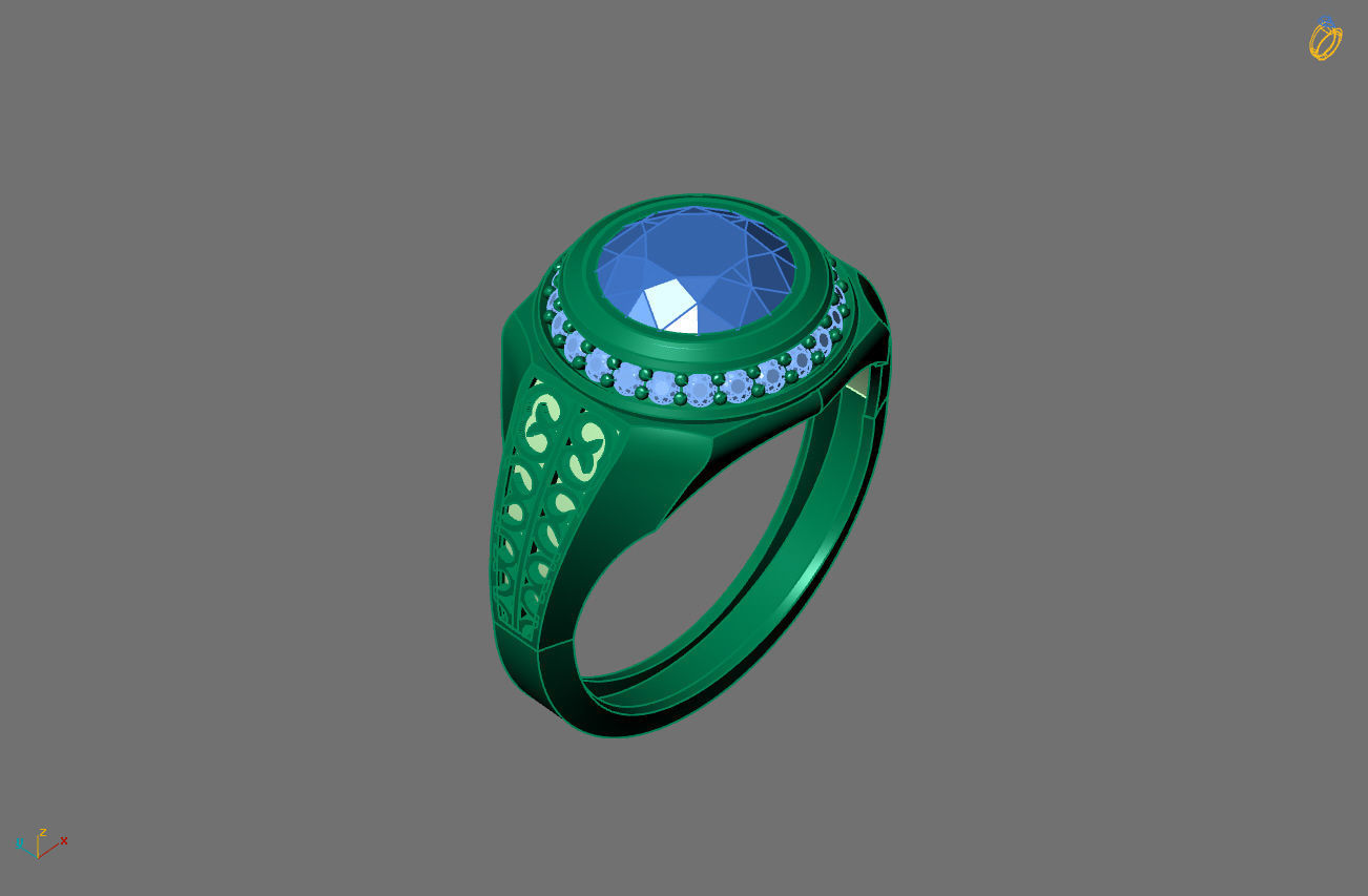 STL 3DM Gents Rings Ready Models Mens Rings 3D print model 3D print model_1