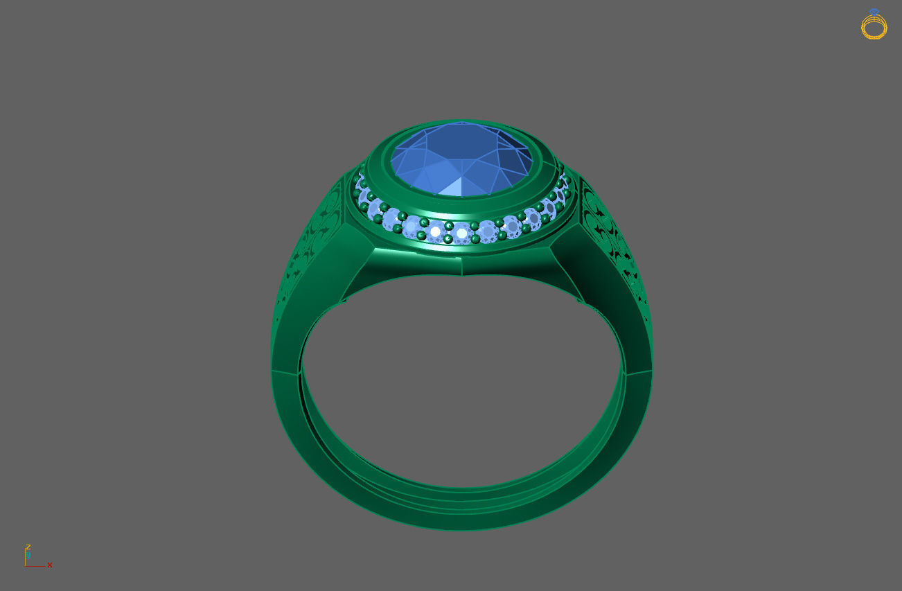 STL 3DM Gents Rings Ready Models Mens Rings 3D print model 3D print model_3