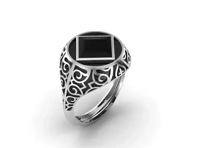 STL 3DM Gents Rings Ready Models Mens Rings 3D print model 3D print model