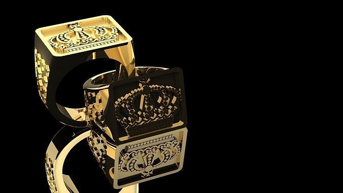 Ring Queen 3D print model