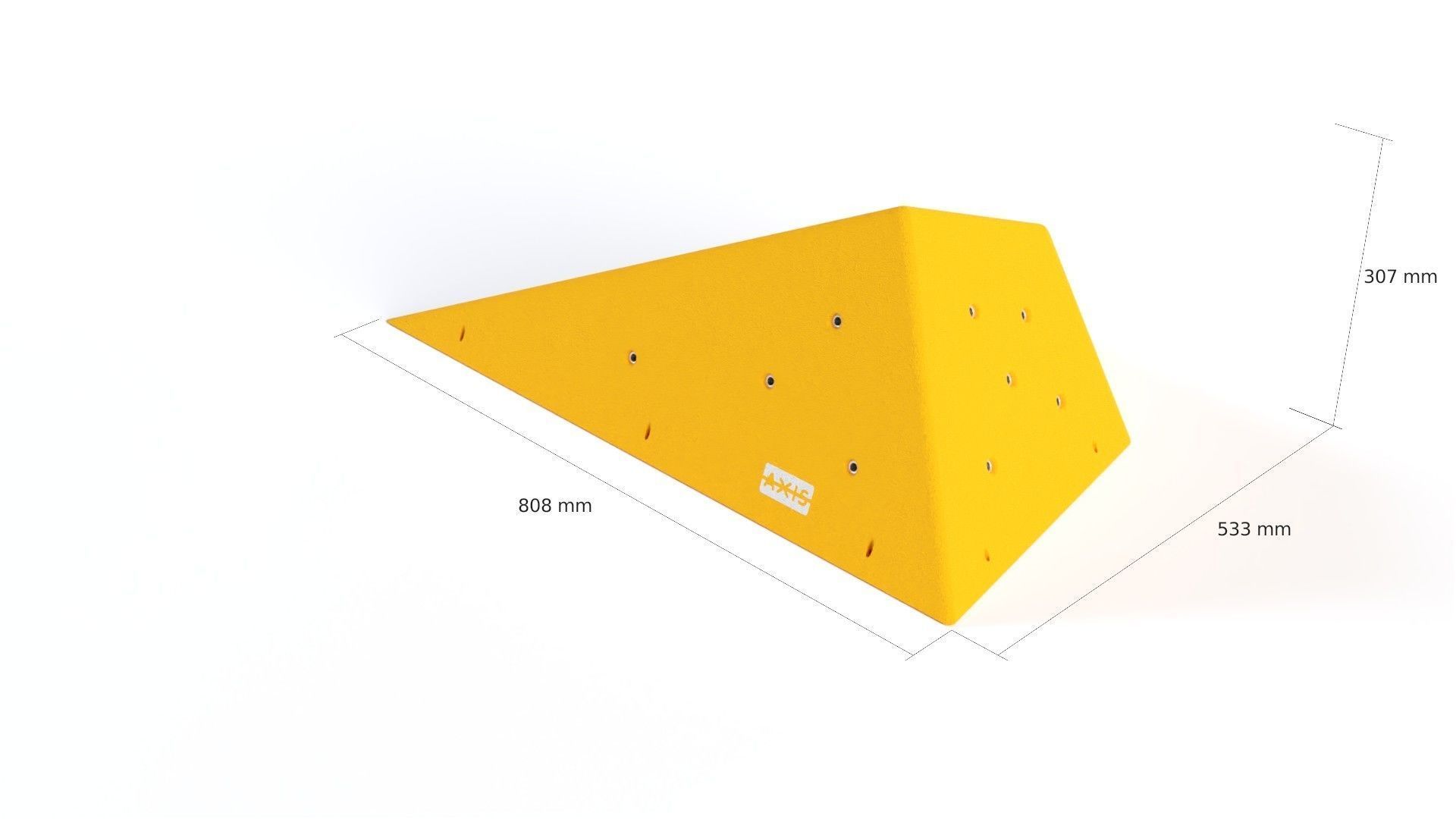 Rock Climbing Boulders - Axis 4 faces 3D model_2