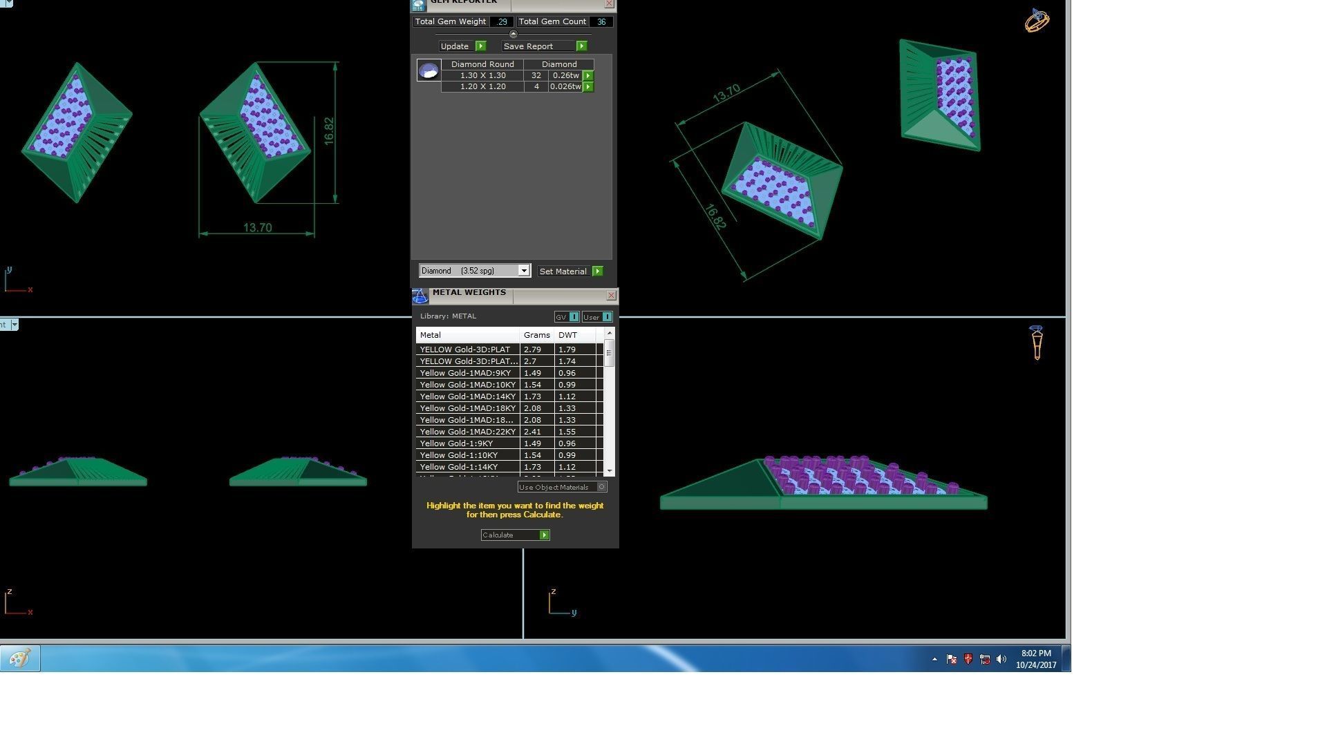 120 Drop Earrings stl details pack 3D print model_115