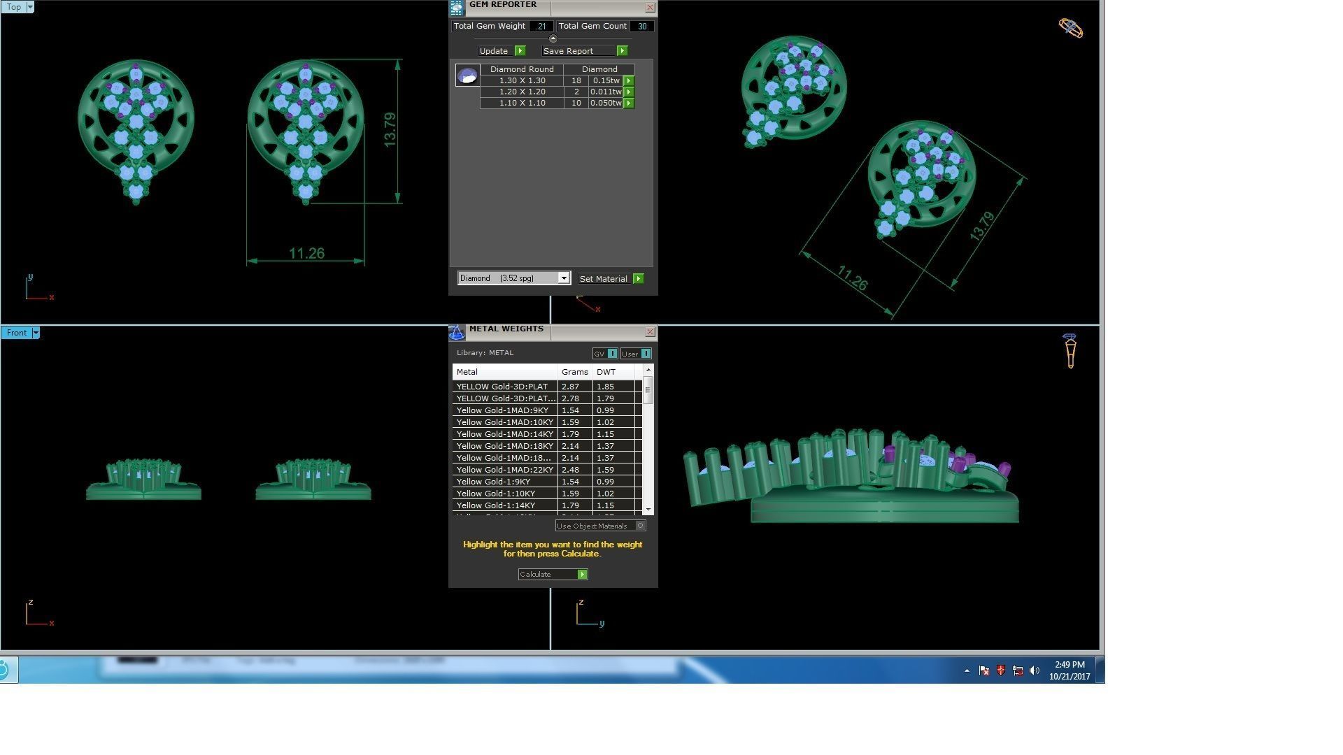 120 Drop Earrings stl details pack 3D print model_75