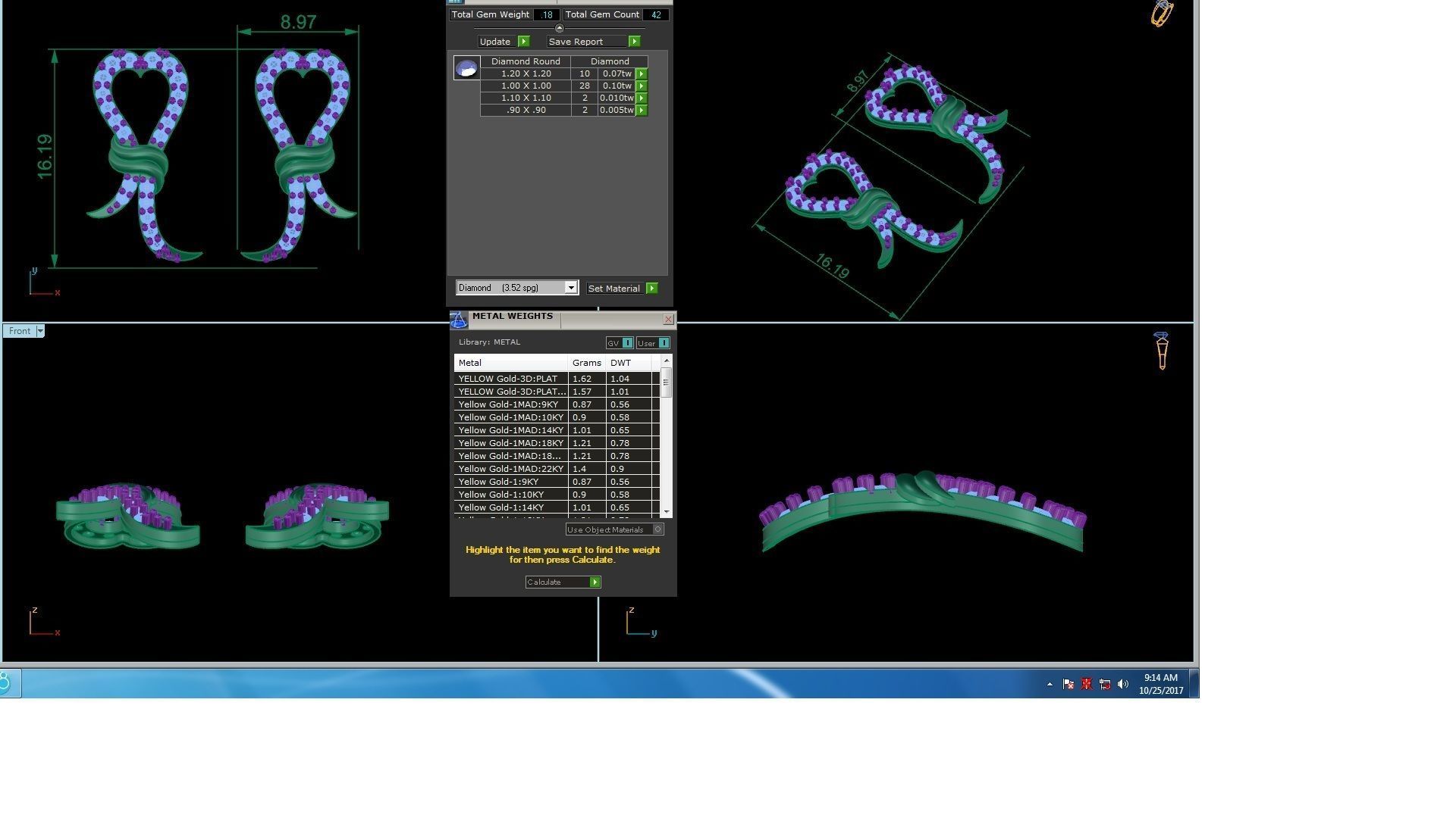 120 Drop Earrings stl details pack 3D print model_12