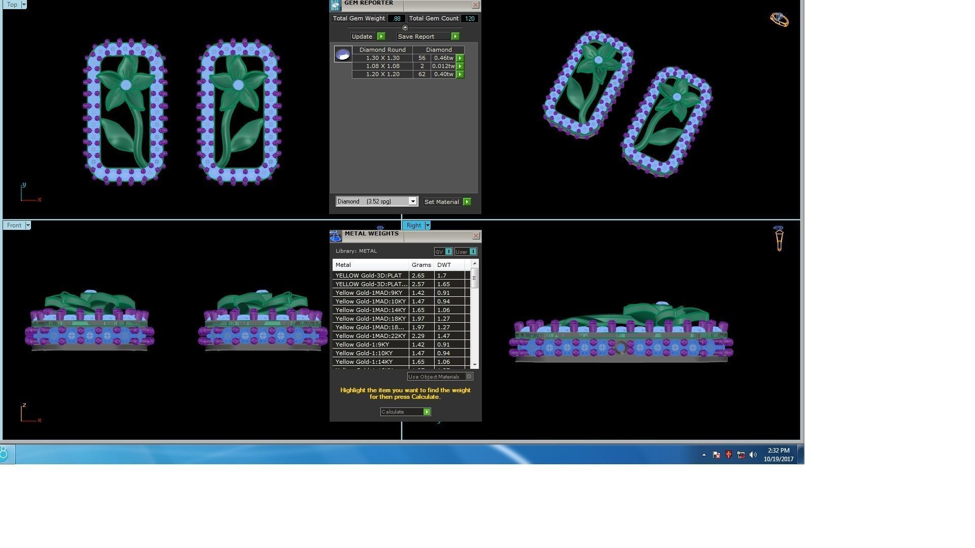 120 Drop Earrings stl details pack 3D print model_36