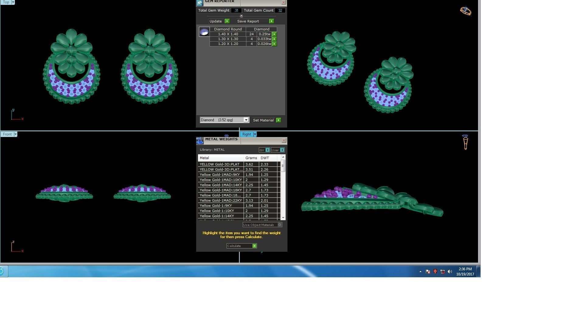 120 Drop Earrings stl details pack 3D print model_40