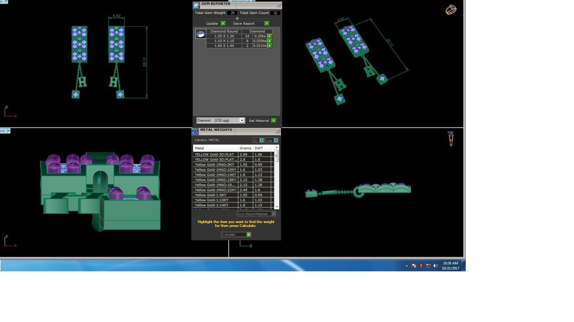 120 Drop Earrings stl details pack 3D print model_55