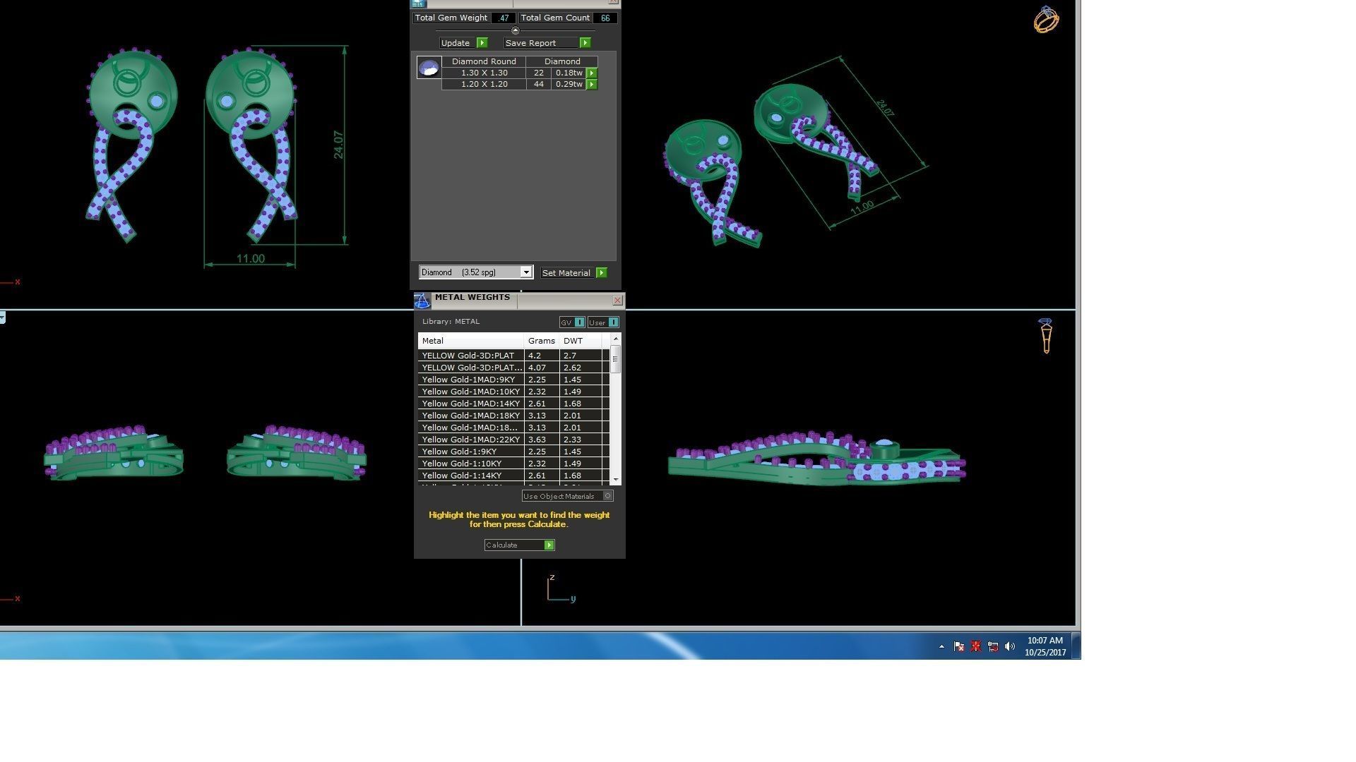 120 Drop Earrings stl details pack 3D print model_21
