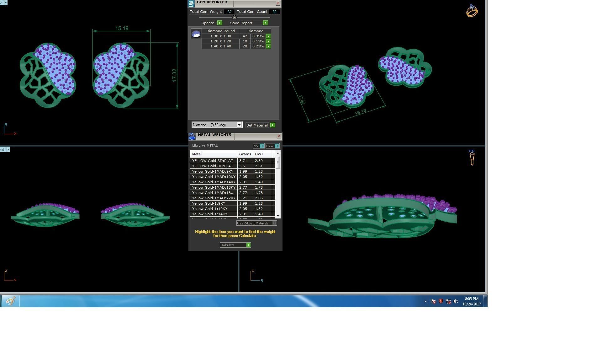 120 Drop Earrings stl details pack 3D print model_117