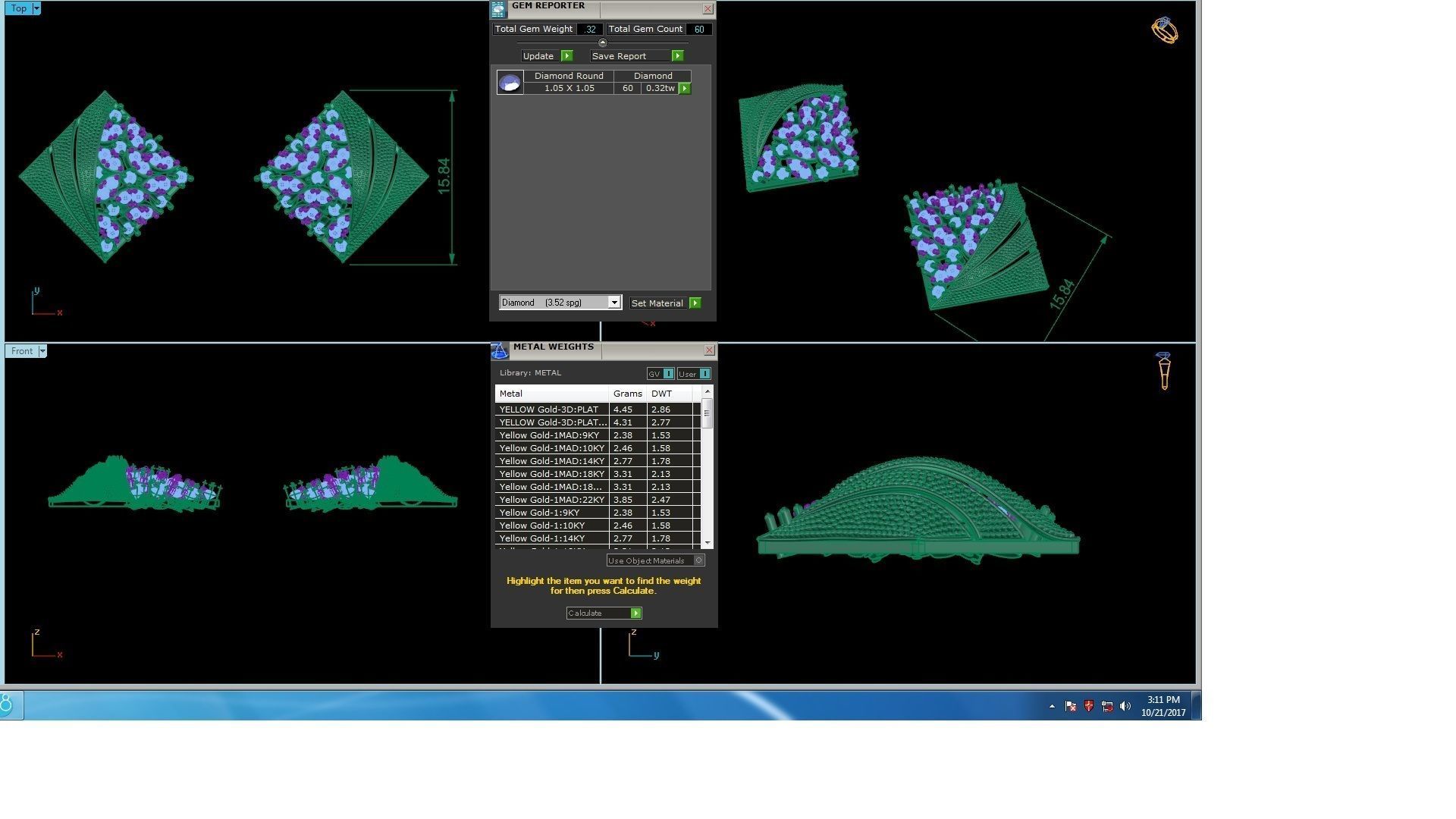 120 Drop Earrings stl details pack 3D print model_87