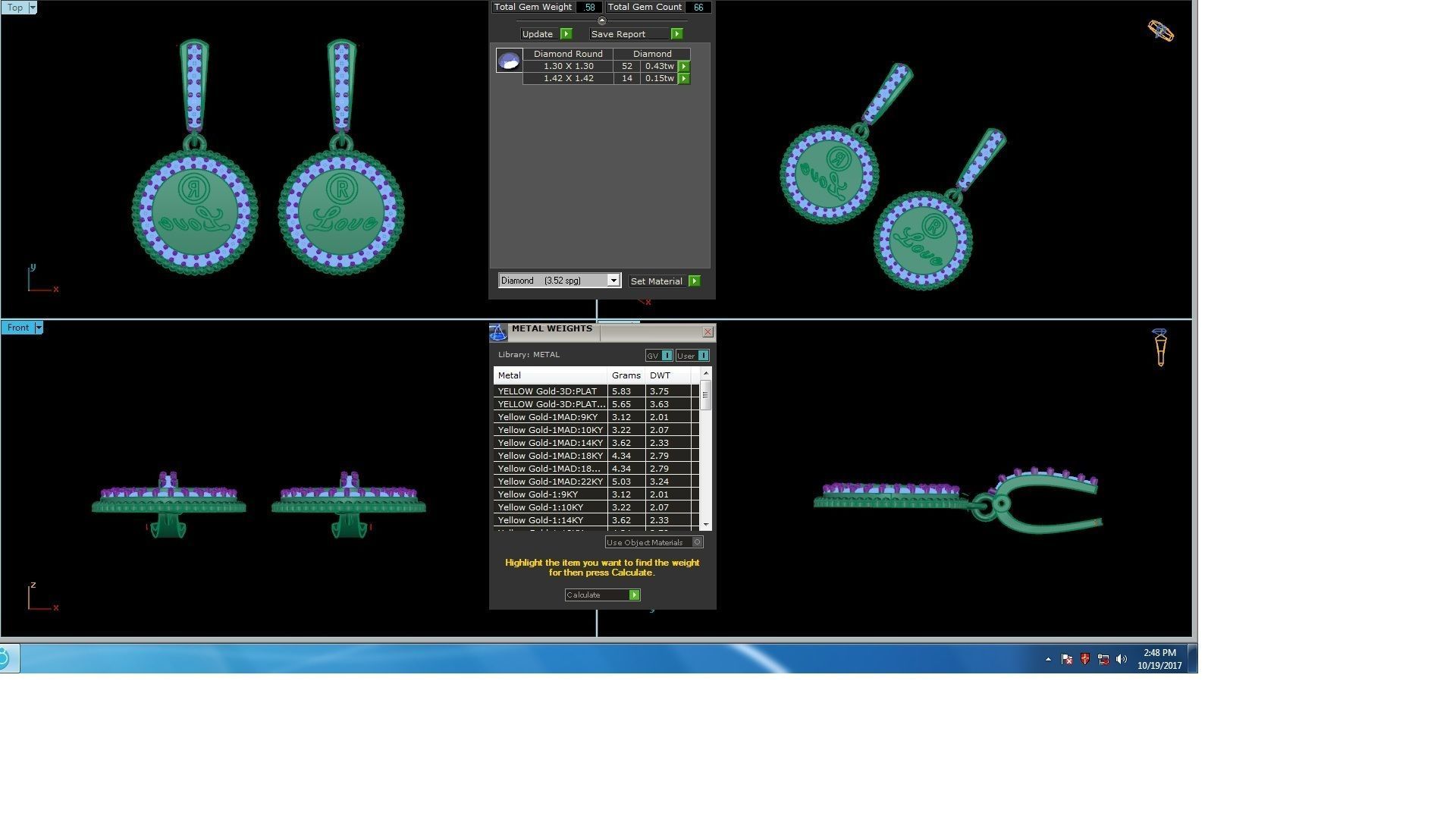 120 Drop Earrings stl details pack 3D print model_52