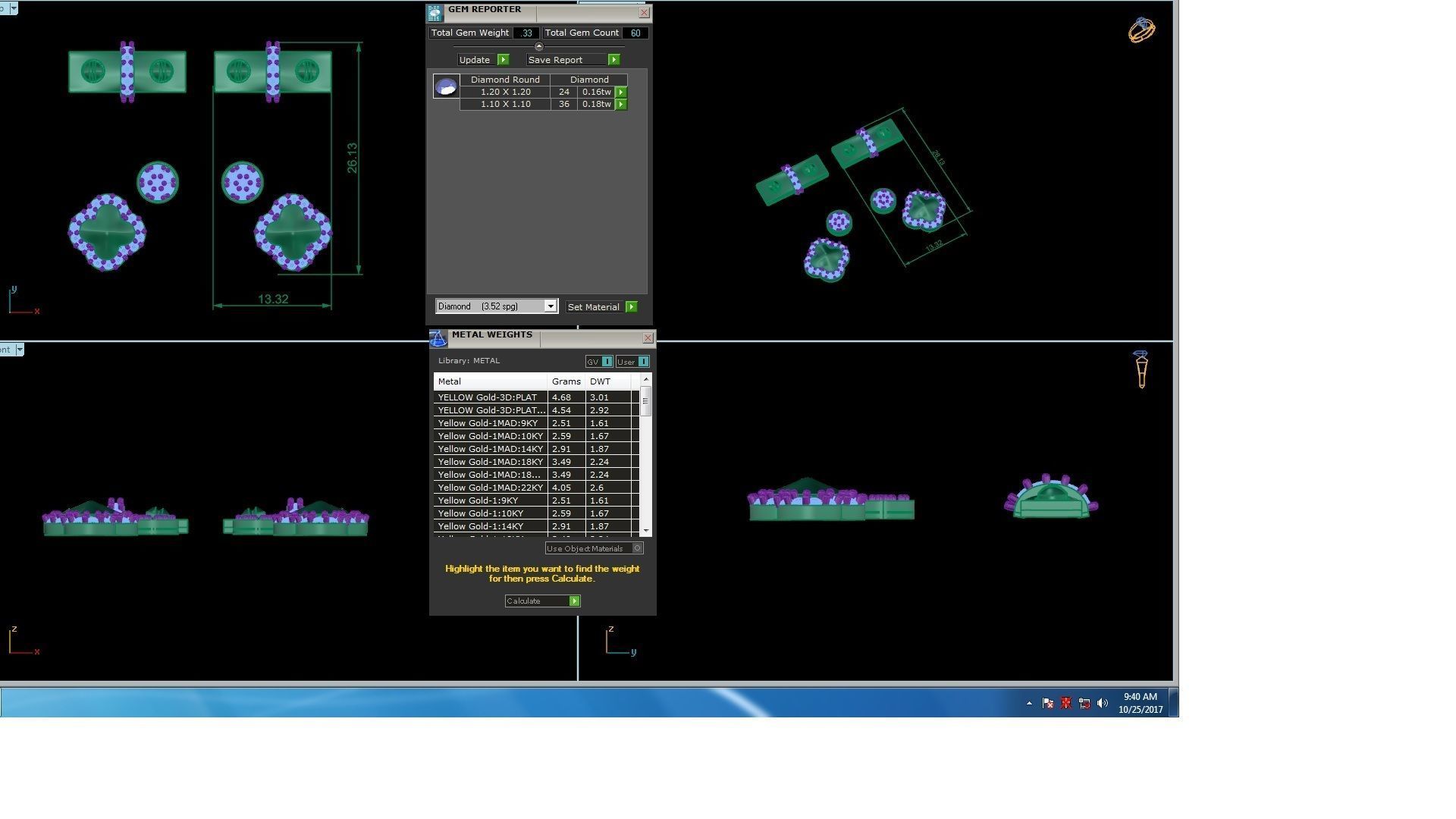 120 Drop Earrings stl details pack 3D print model_15