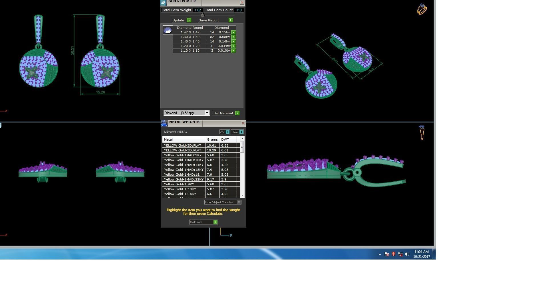 120 Drop Earrings stl details pack 3D print model_61