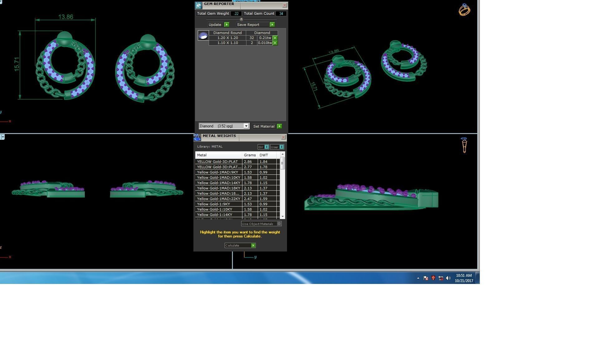 120 Drop Earrings stl details pack 3D print model_56