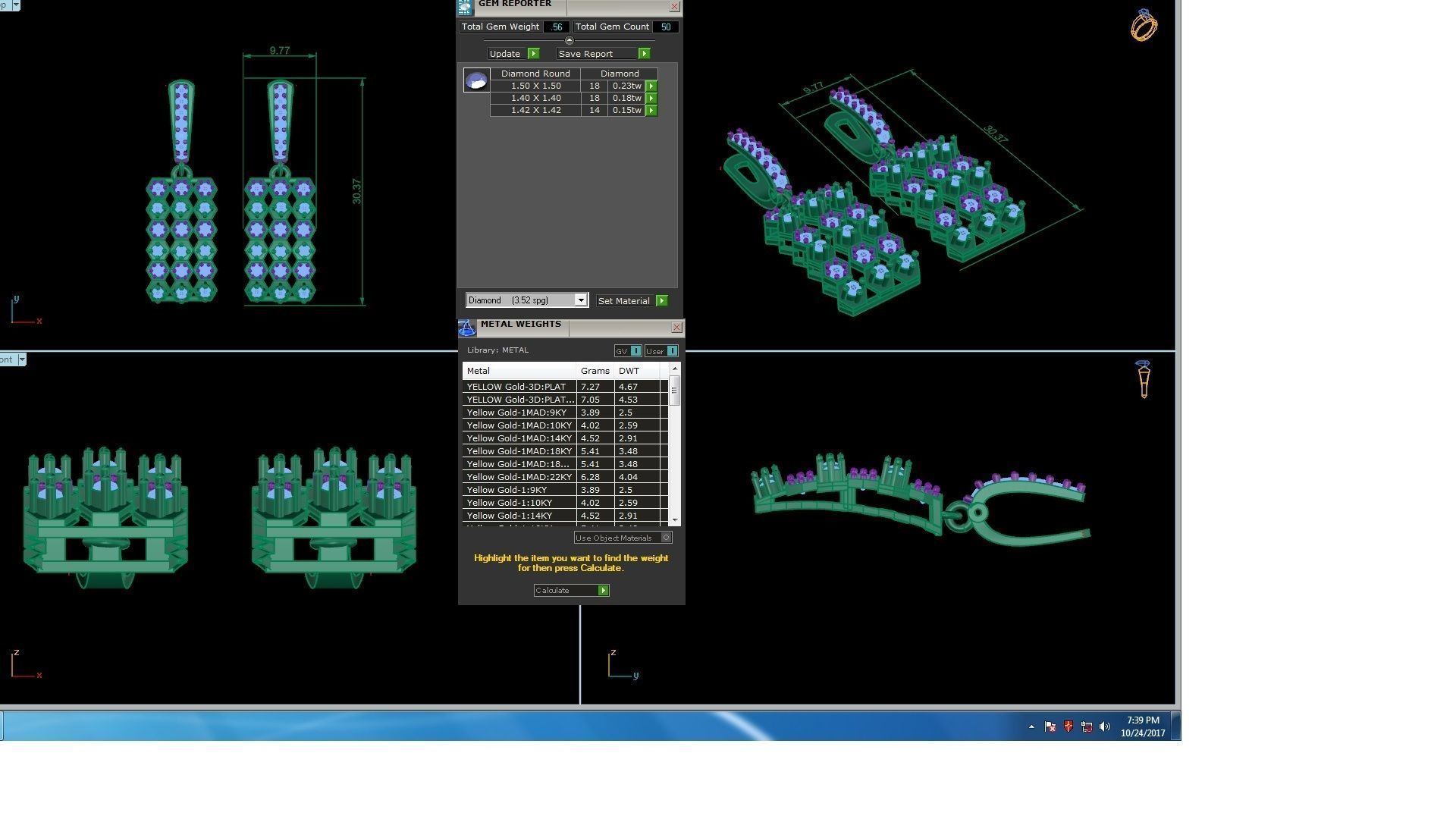 120 Drop Earrings stl details pack 3D print model_106