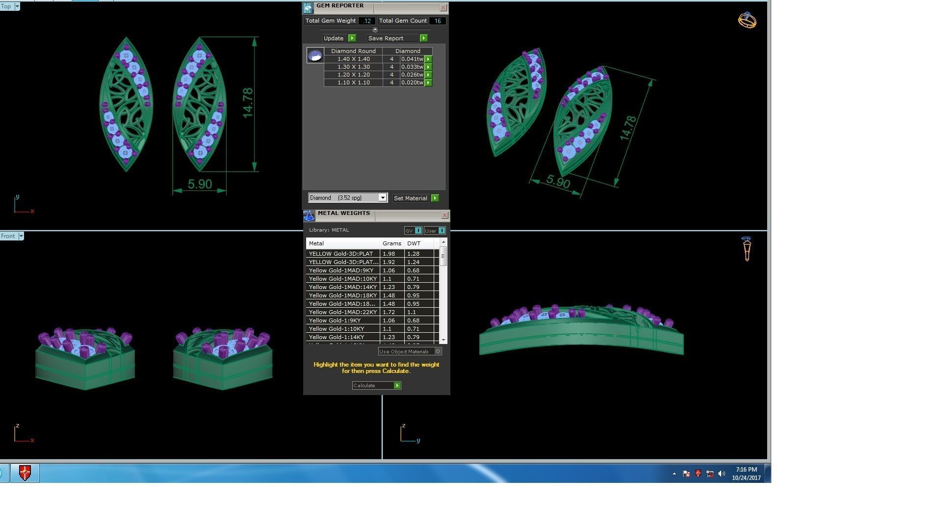 120 Drop Earrings stl details pack 3D print model_100