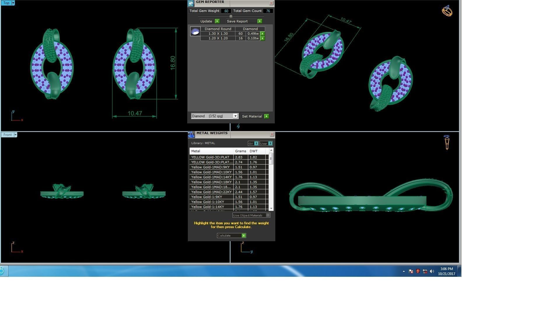 120 Drop Earrings stl details pack 3D print model_84