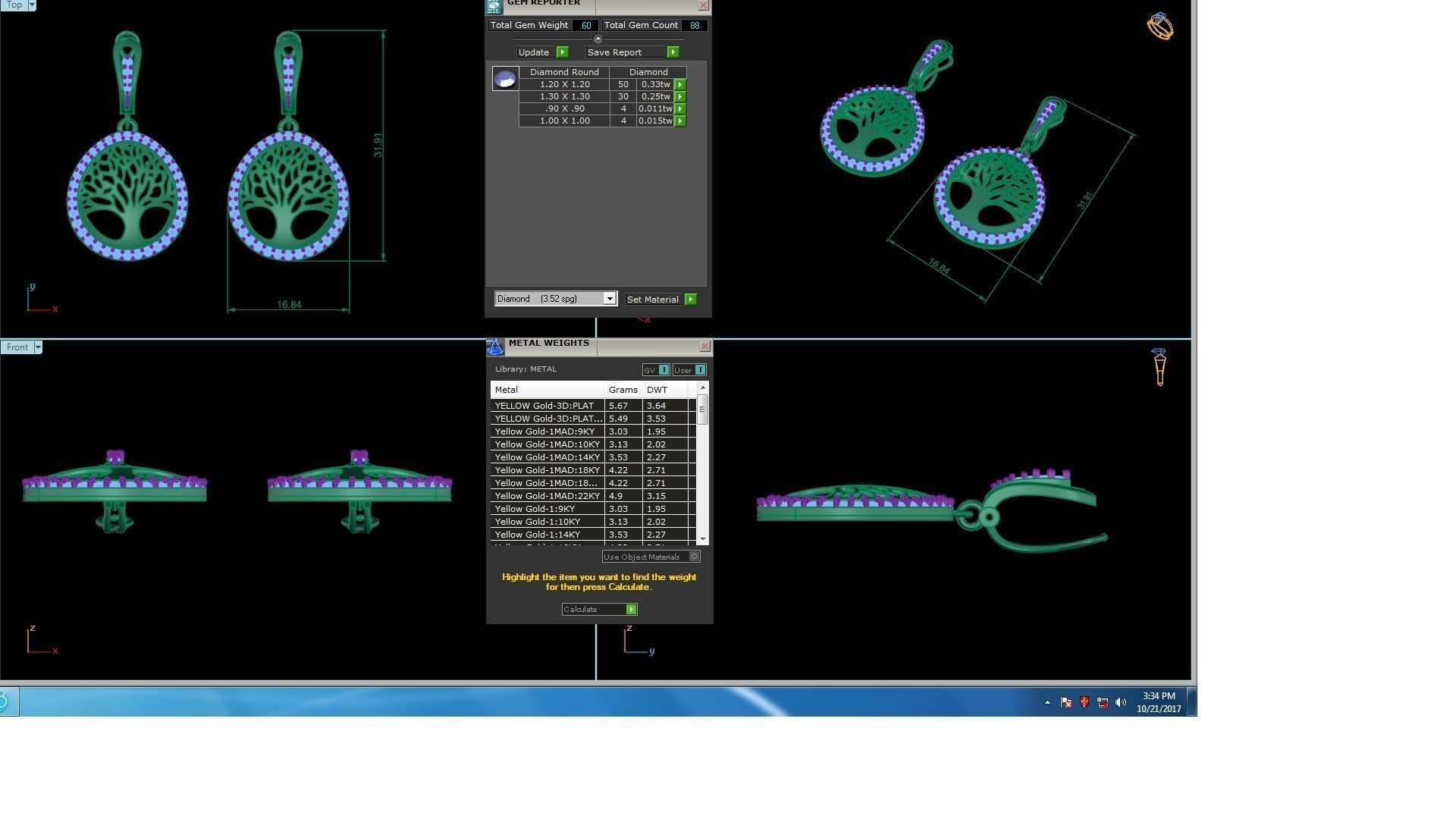 120 Drop Earrings stl details pack 3D print model_91