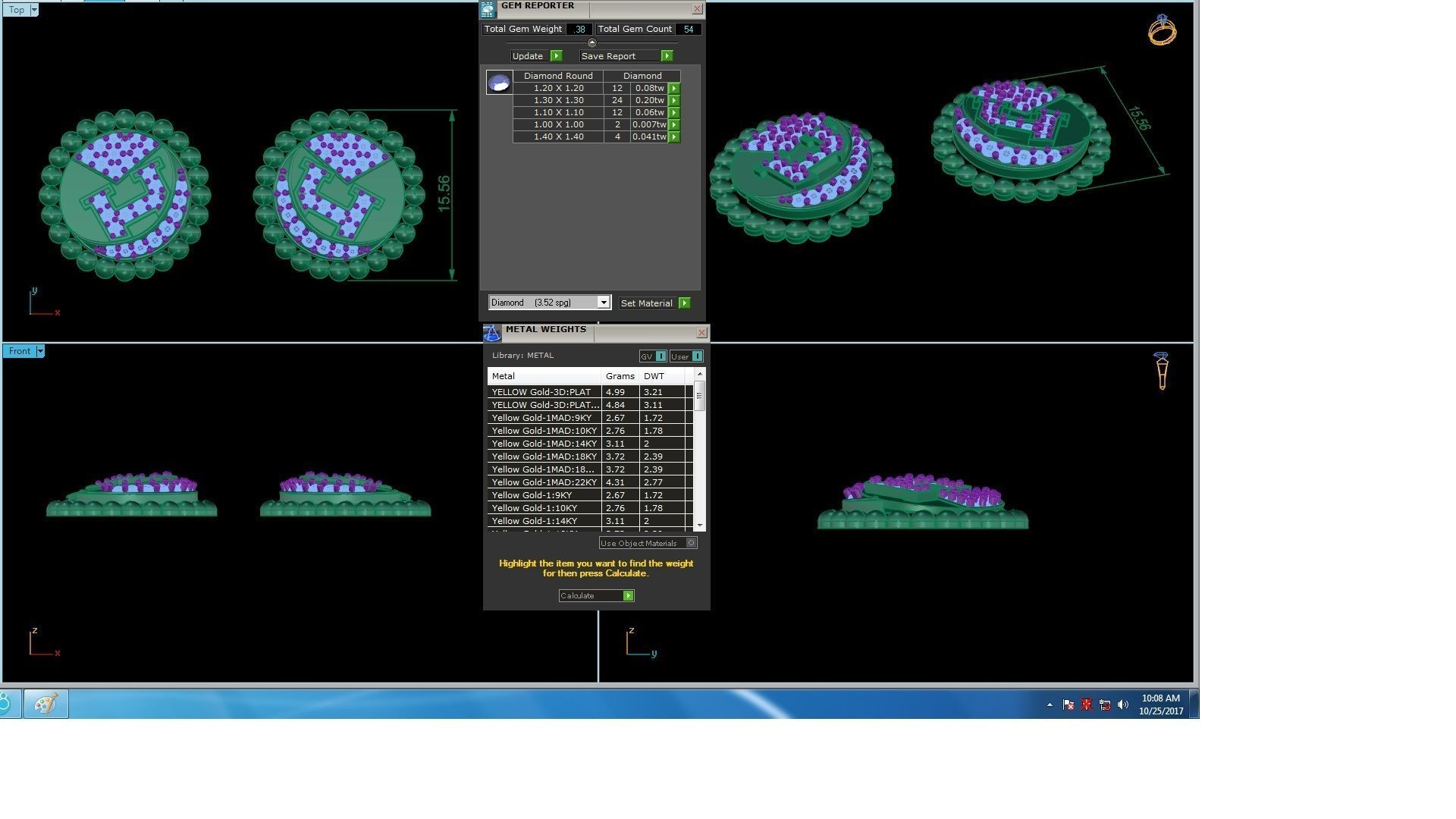 120 Drop Earrings stl details pack 3D print model_22