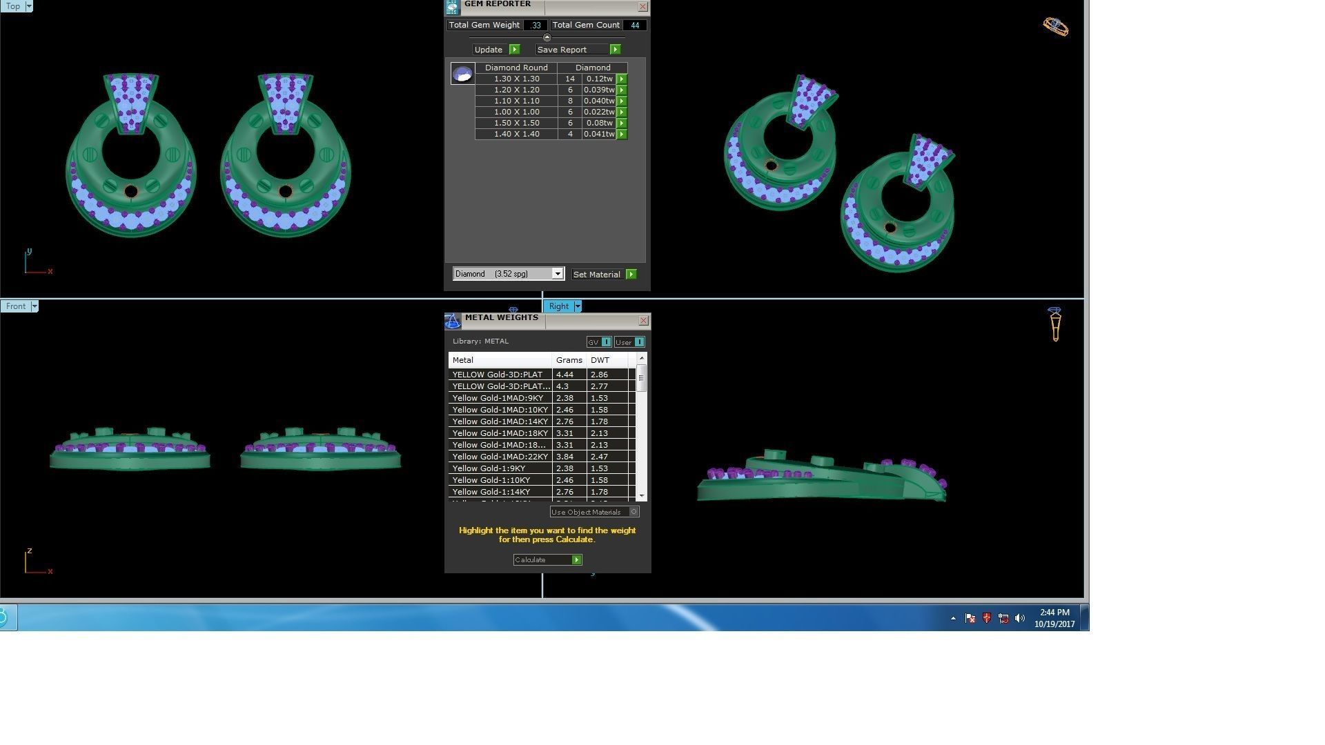 120 Drop Earrings stl details pack 3D print model_48