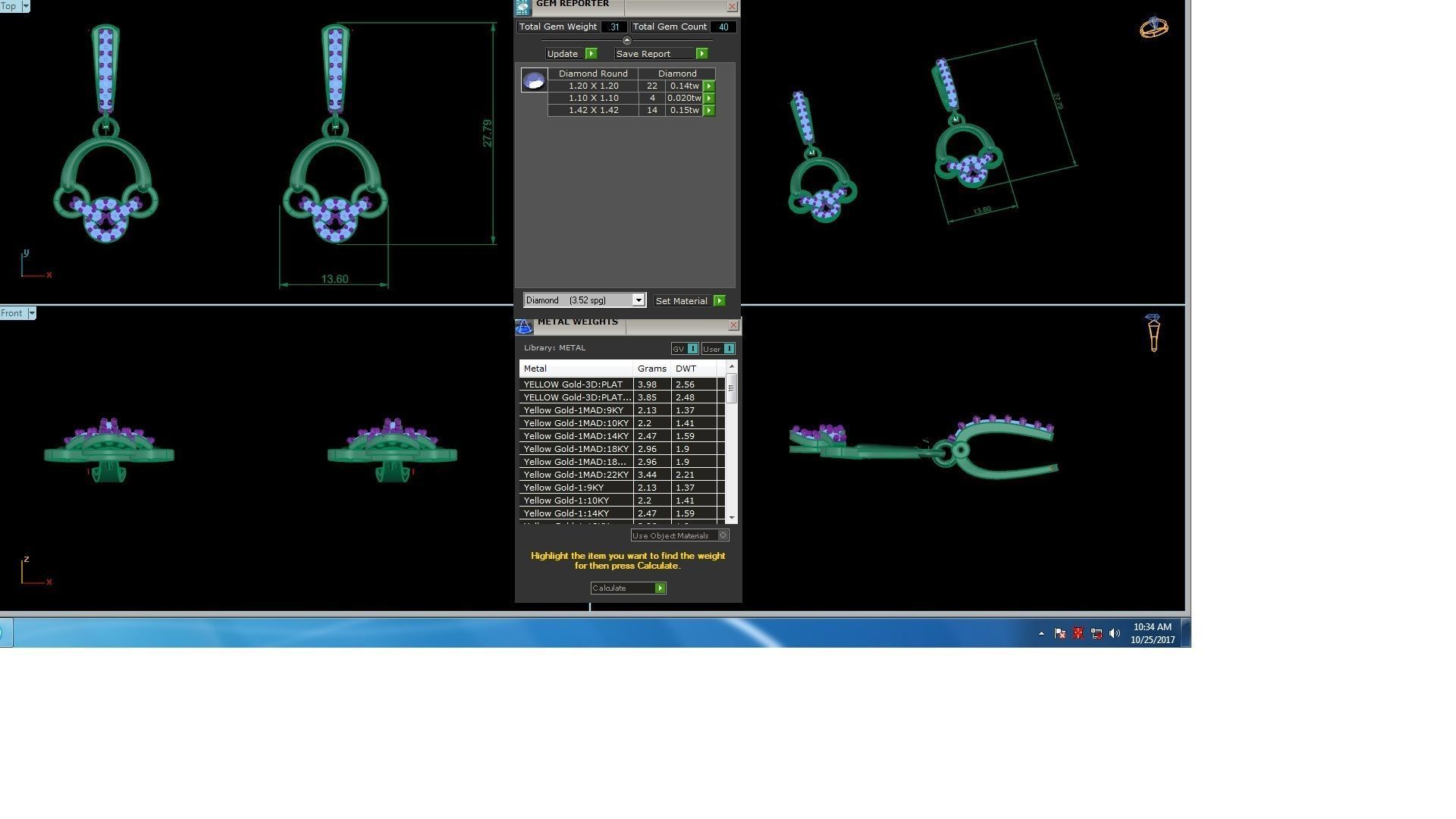 120 Drop Earrings stl details pack 3D print model_10