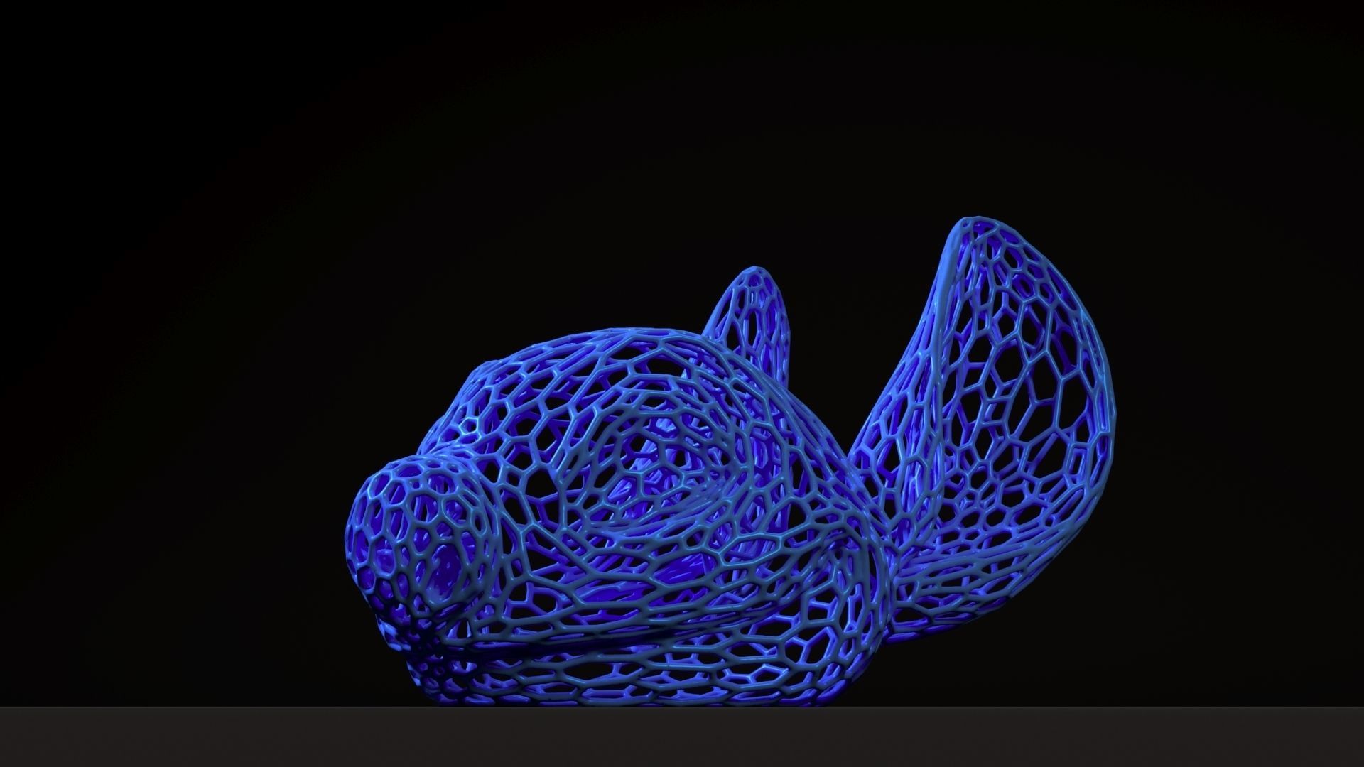 Stitch 3D print model_9