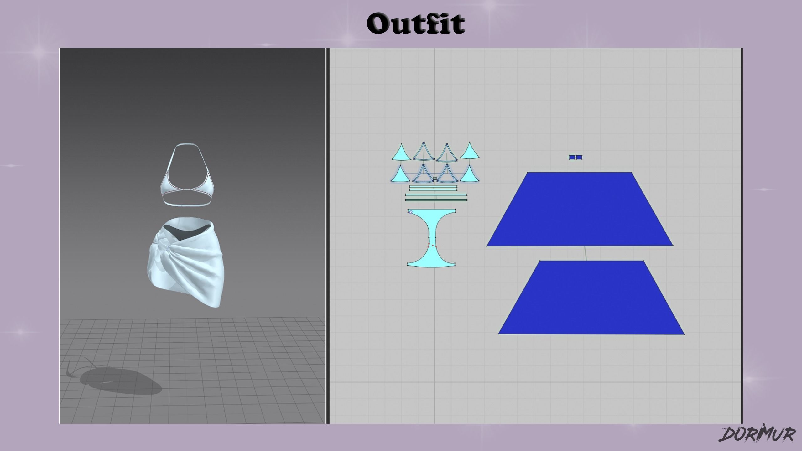 Sunny Piti - Beach girl - Game Ready Low-poly 3D model Low-poly 3D model_8