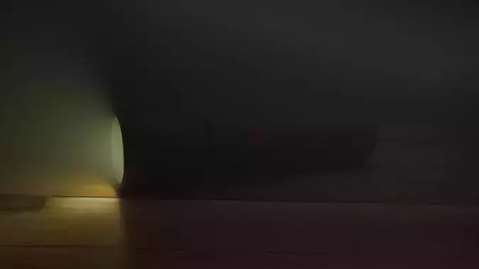 Flashlight Free low-poly 3D model