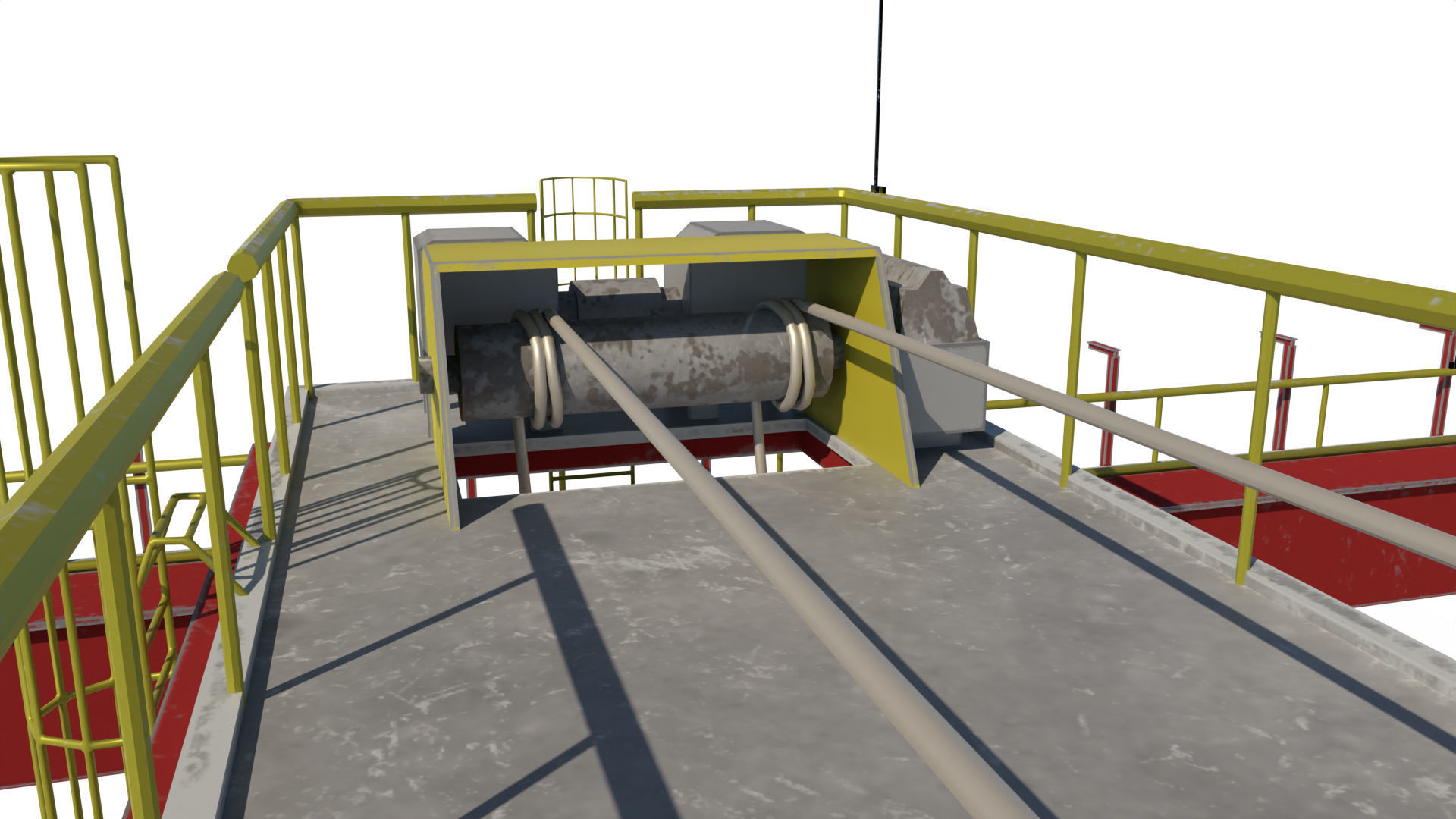 Port Crane 3D model_21