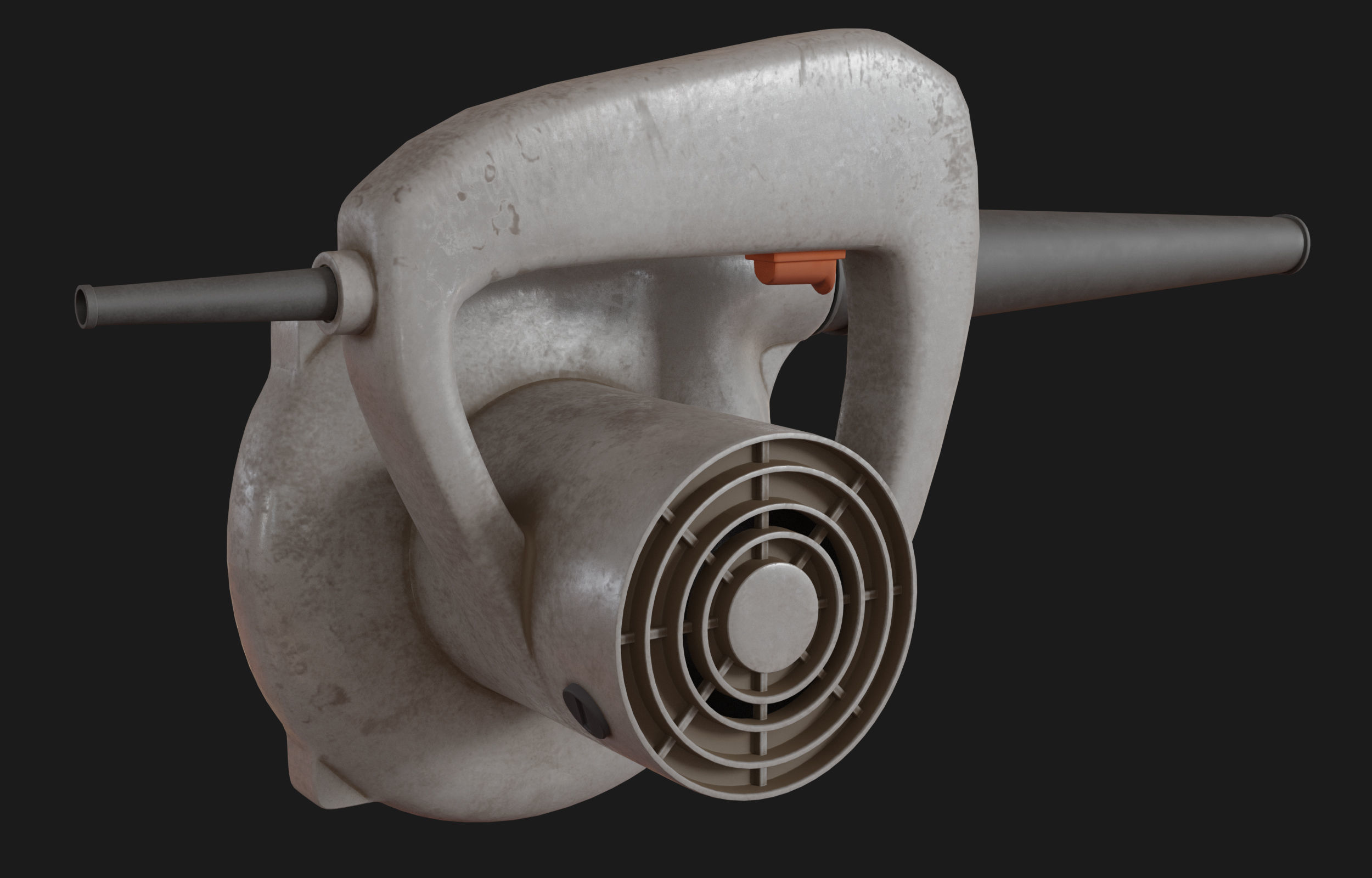 Electric Blower 3D model_3